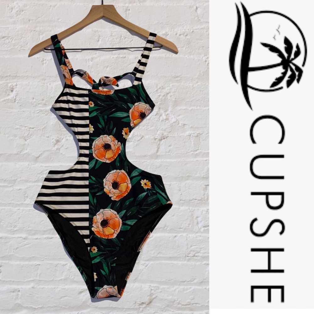 Cupshe Women’s Size M One Piece Swimsuit Bikini